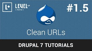 Drupal Tutorials 15  Clean URLs [upl. by Hakan]