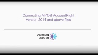 Connect your client file  MYOB AccountRight version 2014 or above [upl. by Chrissy]