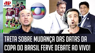 quotVOCÊS ACHAM que a TV GLOBO NÃO FOI CONSULTADA TODOS SABEM que a CBFquot TRETA na Copa do Brasil [upl. by Phemia]