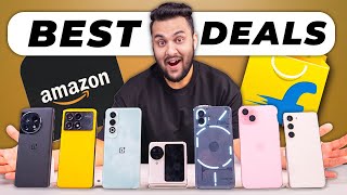 BEST Smartphone DEALS For You  AMAZON amp FLIPKART SUMMER SALE [upl. by Nomyaw339]