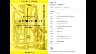 Colonel Bogey Kenneth J Alford  arranged by Lorenzo Bocci [upl. by Tompkins]