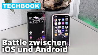 Android oder iOS – welches Betriebssystem ist besser  TECHBOOK [upl. by Gitel]