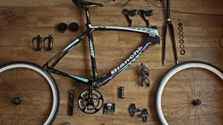 How to assemble a road bike  Bianchi [upl. by Peednama]