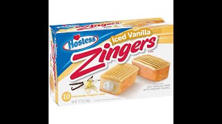 Jesse Tries Hostess Iced Vanilla Zingers [upl. by Assirralc292]