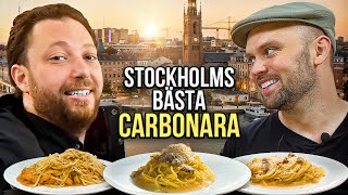 STOCKHOLMS BÄSTA CARBONARA  ROY NADER [upl. by Nivrae]