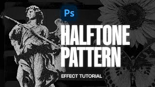 How to Create Halftone Pattern Texture Effect in Adobe Photoshop [upl. by Attayek]