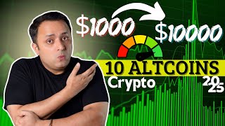 🤑 Top 10 Safest Crypto To 10x In Crypto Market By 202425 Bull Run 🚀 1000 Pump In These Altcoins 🚨 [upl. by Erna393]