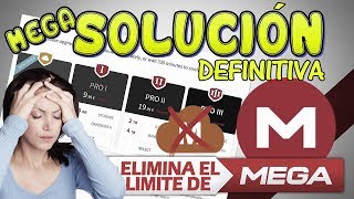 TUTORIAL  SOLUCIÓN DEFINITIVA PARA LÍMITE DE MEGA Y ERROR DE MEGADOWNLOADER [upl. by Retloc]