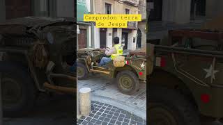 Jeep Hotchkiss M201  Camprodon Terra de Jeeps shortvideo [upl. by Ailliw988]