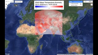 Making Climate Data Visualization App with Google Earth Engine [upl. by Nylyoj]