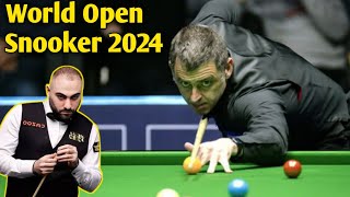 Snooker World Open 2024  Ronnie OSullivan Vs Hossein Vafaei Last Frame [upl. by Osugi]