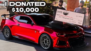 My Camaro ZL1 Won amp I Donated 1000000 To Charity [upl. by Mahoney731]