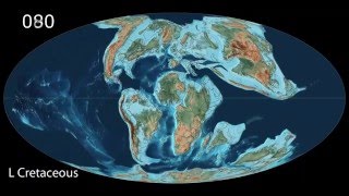 PlateTectonics amp Ice Ages  Scotese Animation 022116a [upl. by Ahsea]