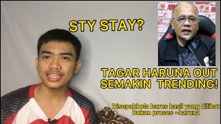 TAGAR HARUNA OUT SEMAKIN TRENDING USAI KRITIK STY KARENA DIPROTES GAYA BERMAIN [upl. by Neevan193]