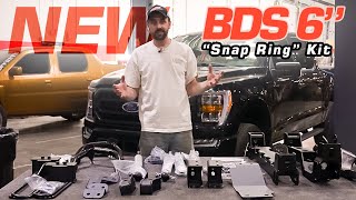 2123 Ford F150 BDS Suspension 6quot Snap Ring Coilover Lift Kit  Overview and Install [upl. by Hajidak]