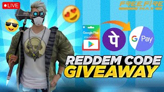 Free Fire Live Redeem Code Giveaway 🤑  Play Free Fire Live and Win Redeem Code 🏆🤑 fflive shorts [upl. by Eikcor]