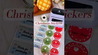 Labeling for Christmas🎁 PhomemoFunMemo labelmaker phomemo backer logodesign packing [upl. by Naid]