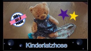 DIY Latzhose  Kinderlatzhose [upl. by Debbee294]