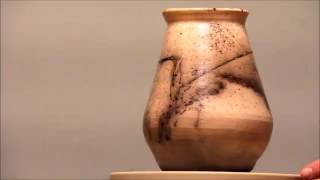 Horse Hair Raku Pottery  First firing [upl. by Lasley]