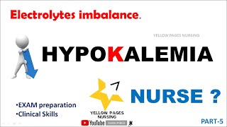 HYPOKALEMIA  MEDICAL SURGICAL NURSING [upl. by Oberg]