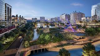 Maroochydore City Centre flythrough [upl. by Chemar]