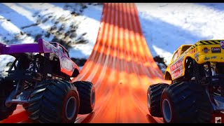 Hot Wheels Monster Jam Racing  The Slush King [upl. by Oiramal96]