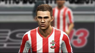 Will Smallbone Southampton Pes 2013 Face [upl. by Enialedam]