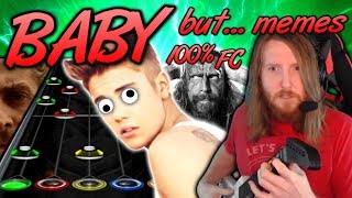 JUSTIN BIEBER  Baby 100 FC but memes and guest vocalists [upl. by Adlemi]