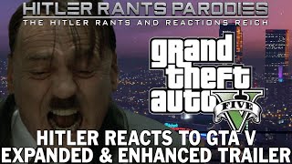 Hitler reacts to GTA V Expanded amp Enhanced Trailer PS5 [upl. by Hieronymus867]