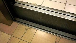 Westinghouse elevator epic fail opens with elevator not level with floor and almost getting stuck [upl. by Occir]