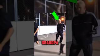 Unbelievable Grandpa Football Skills [upl. by Merc564]