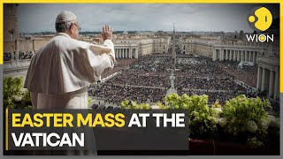 Vatican Pope Francis expected to take part in the mass  Latest World News  English News  WION [upl. by Ecinrahs463]