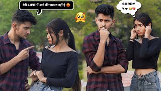 ANGRY PRANK ON RUHI 😱  ये मैंने क्या कर दिया 😥😭  Harshit PrankTv [upl. by Kennett]