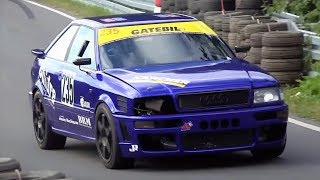 600Hp Audi S2 quattro  5 Cylinder Gatebil Monster  Osnabruck 2018 [upl. by Hamal669]