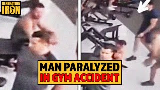 Man Paralyzed After Horrific Gym Accident When Squat Lever Falls On Neck  GI News [upl. by Menzies]