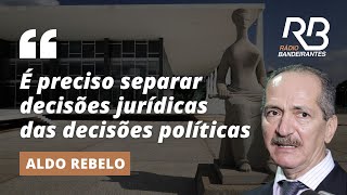 Aldo Rebelo quotOu se recupera equilíbrio ou vamos viver insegurançaquot [upl. by Lentha]