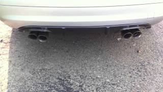 Mercedes C32 AMG Quad Exhaust w Xpipe [upl. by Annig257]