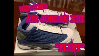 Unboxing Air Jordan 13 quotFLINT 2020quot [upl. by Larena715]