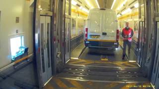 Getting on Eurotunnel Le ShuttleTrain [upl. by Ahsekad122]