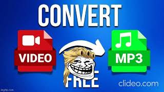 HOW TO CONVERT VIDEO TO MP3  THE BEST CONVERTER quotAny Video to Audioquot [upl. by Nidnal]