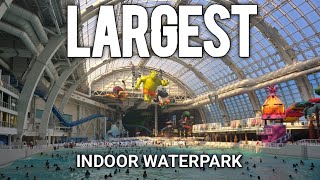 Largest Indoor Waterpark in the US  Dreamworks Water Park  American Dream Mall Walkaround 2024 [upl. by Jason]