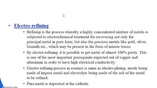 5TH SEMESTER UTILIZATION OF ELECTRICAL ENERGY amp TRACTION ELECTROLYTIC PROCESS PART6 [upl. by Hafital576]