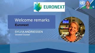 Euronext Workshop on Gender Equality and Capital Markets [upl. by Ennahtur117]