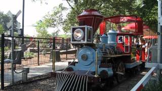 Pullen Park Train  Raleigh NC  GG Jane GG Doug and Sophia [upl. by Ainnet]