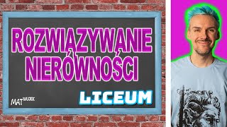 ROZWIĄZYWANIE NIERÓWNOŚCI [upl. by Arianna]