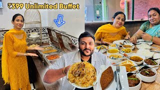 Unlimited Biryani Buffet in Just ₹399  Unlimited Bengali NonVeg amp Veg Delicious Food Just Bengali [upl. by Adeline]