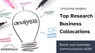 Master Business English Top Collocations with Research You Need to Know [upl. by Hakeem]