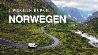 Bester Norwegen Roadtrip für Wohnmobil mit Karten und Tipps 4K [upl. by Notyrb20]