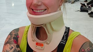 Quick Nail Polish amp Neck Brace Update Stream [upl. by Amhser]