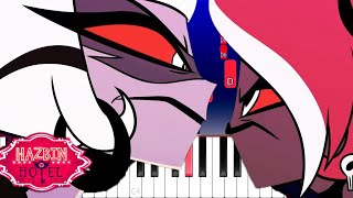 Hazbin Hotel  Respectless Piano Tutorial [upl. by Jamill]